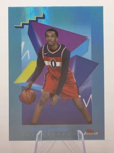 2024-25 Topps Finest Basketball Bilal Coulibaly #199 Uncommon Sky Blue Refractor - Picture 1 of 2