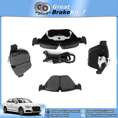 Front Disc Brake Pads Kit for 2002 2003 2004 2005 BMW 745Li 745i 4.4L - Image 1 of 4
