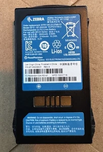 Batterie authentique BT-000338 pour Zebra MC3300 MC330M MC330K BTRY-MC33-27MA BT-000375 - Photo 1/3