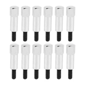 ↑ 12pcs Chrome Valve Cover Bolt Set Fits For 289 302 351W - Picture 1 of 8