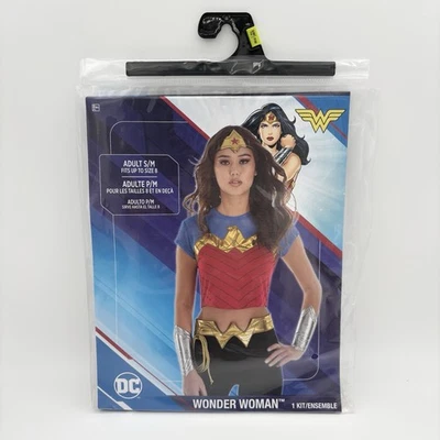Disfraz DC Mujer Maravilla Adulto Halloween 6 piezas - Talla S/M Foto 1 de 2