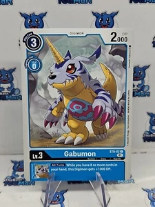 Digimon Gabumon ST8-02 - NM - Picture 1 of 2