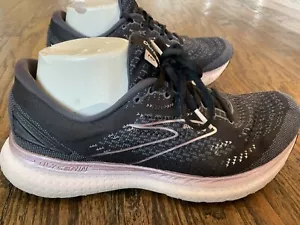 Brooks Glycerin 19 Black Ombre Metallic Running Shoes Women's Size 9.5 D - Picture 1 of 19