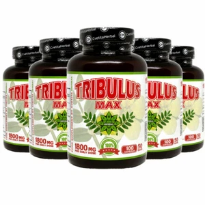 Tribulus terrestris Testosterone Male enhancement pills 5 x 100caps ⭐⭐⭐⭐⭐ - Picture 1 of 9