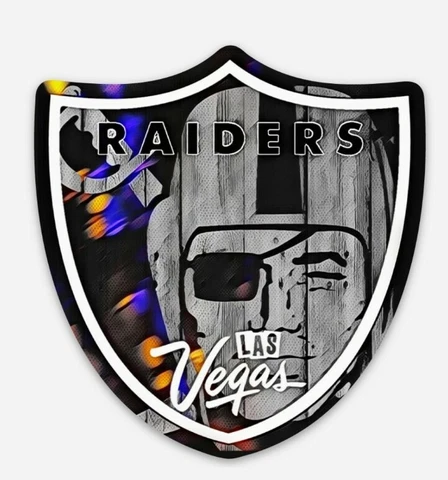 Las Vegas Raiders MAGNET - Sin City Football Raiders Nation former Oakland NFL Cover