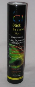 Glow Stick Bracelets - 8 Colors - 100 Pieces - New - Picture 1 of 2