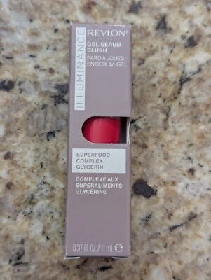 Revlon Illuminance Gel Serum Blush Superfood Complex Glycerin 120 Striking Rose - Image 1 of 4
