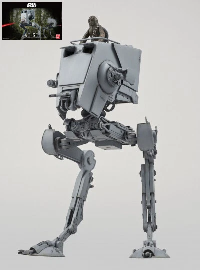 Star Wars AT-ST Walker Bandai Plastic Kit 1:48 Model REVELL - Immagine 1 di 1