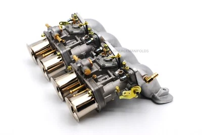 Dual 44 IDF Weber Conversion Kit compatible with Fiat 124/131 K512-44 - Image 1 of 4