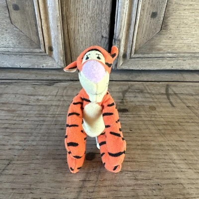 McDonald's Winnie the Pooh Mini Bendable Tigger 3" Plush Stuffed Animal Toy - Image 1 of 4