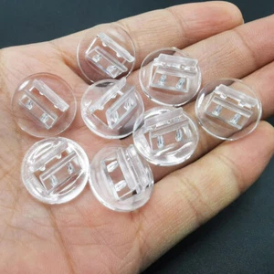 10x Soporte de clip para tarjetas de plástico transparente accesorio fijo para tarjetas de juego de mesa de papel de 2 mm - Imagen 1 de 12