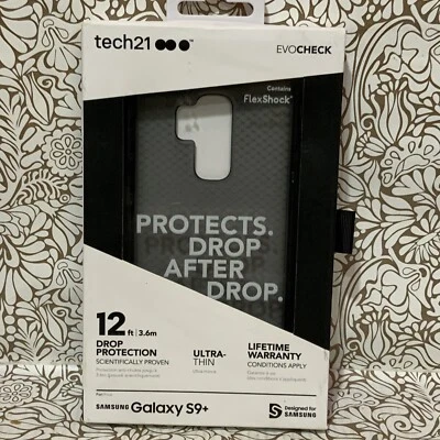 📀 Tech21 EvoCheck para Samsung Galaxy S9+ - negro ahumado Foto 1 de 4