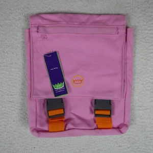 Vintage Todd Oldham Rosa Rucksack Orange Träger Neu mit Etikett - Bild 1 von 10