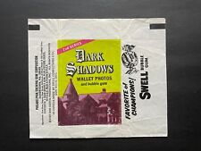DARK SHADOWS 2ND SERIES WALLET PHOTOS 1969 WAX TRADING CARD WRAPPER 