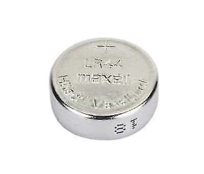 Maxell LR44 Alkaline Button Cell Battery - 10 Pieces