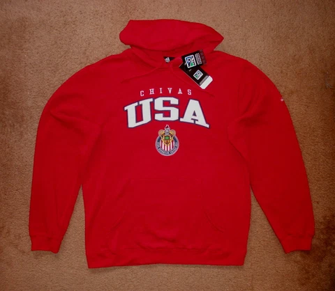 Adidas C.D. Chivas USA Playbook hoody hood LARGE new tags NWT Cover