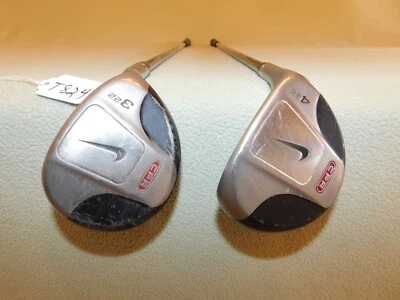 Ladies Women's Nike CPR W Flex Graphite Shaft 22* 3 Wood & 26* 4 Wood T824 - Image 1 of 4