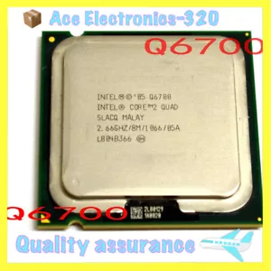 HH80562PH0678MK Intel Core 2 Quad Q6700 SLACQ CPU 2.66 GHz 1066 MHz 100% work - Picture 1 of 2