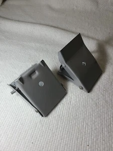 2 Pack Steel Wheel Chock Foldable Tire Stop for Car or Trailer - Picture 1 of 6