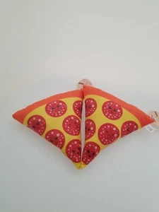 Lot if 2 Sureshot Pizza Slice Plushies - Picture 1 of 8