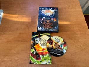 Tim Burton's The Nightmare Before Christmas PS2 PlayStation 2 - PAL UK CIB - Imagen 1 de 16