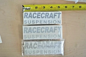 1=SALEEN RACECRAFT SUSPENSIÓN NEGRO, PLATA U ORO CALCOMANÍAS OEM nos - Imagen 1 de 1