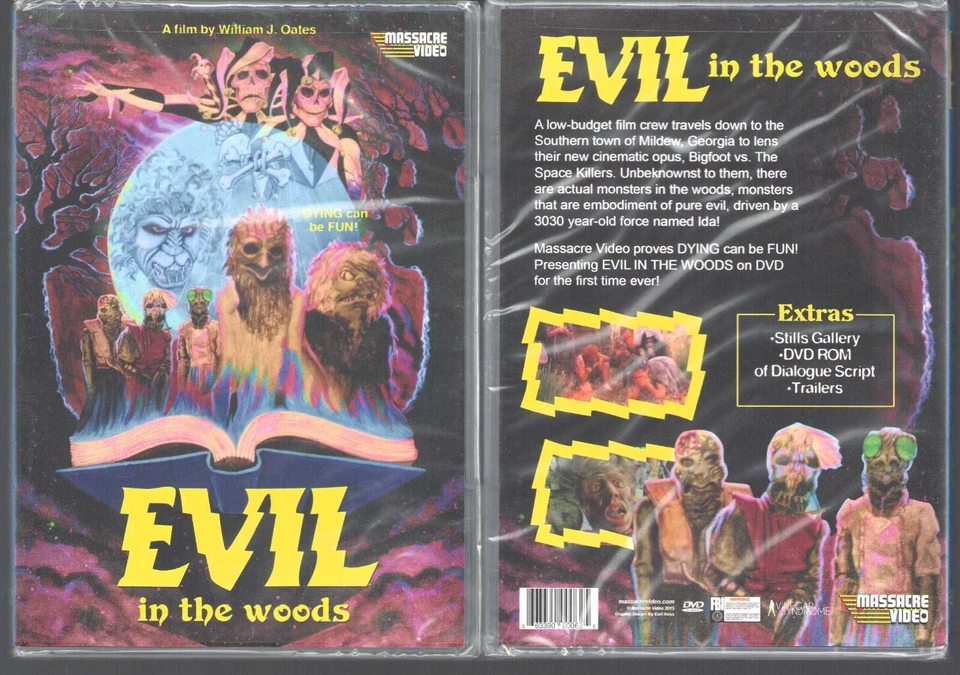 Evil in the Woods (DVD) 1986 Indy Horror - New & Sealed - image 1 of 1