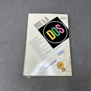 Microsoft MS DOS 5.0 IBM 3.5 inch Diskettes IBM and Compatibles 1992 New In Box - Picture 1 of 3