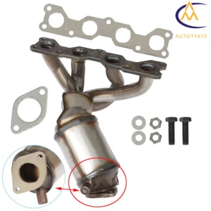 Convertidor catalítico colector para Hyundai Sonata sedán 4 puertas 2,4 L 2006/2007/2008 - Imagen 1 de 12