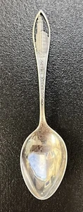 "Cuchara de recuerdo de plata de ley 925 Woolworth Building New York de 4,25""" - Imagen 1 de 4