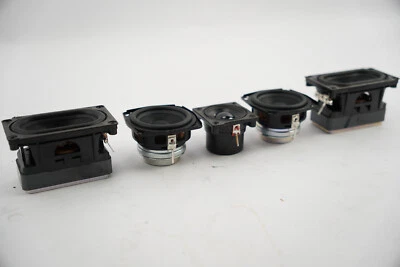 Bose条形音箱550替换零件:5件全套扬声器套装左右中心顶部 — 第 1/4 张图片