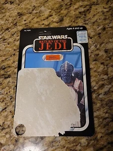 Klaatu Star Wars Vintage Action Figure Cardback Original 77 back ROTJ Skiff - Picture 1 of 7
