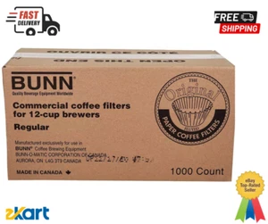 Filtros de café comerciales BUNN 12 tazas, 1000 unidades (paquete de 1) - Imagen 1 de 6