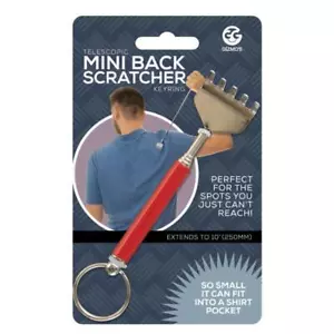 Mini Compact Extending Back Scratcher Stockingfiller Present Gift - Picture 1 of 3