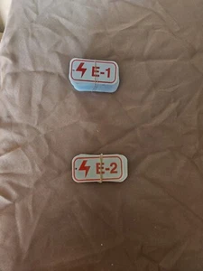 Energiequelle ID-Tags. Gebraucht vom Sicherheits- und Wartungspersonal zum Ausweisen von Absperrungen - Bild 1 von 1
