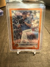 2022 Topps Series 2 Brad Keller Orange Foilboard /299 Parallel Card #412 SP