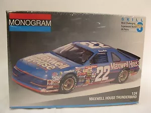 Monogramm #2942 Maxwell House Thunderbird #22 Sterling Marlin 1:24 Modell 12 & höher - Bild 1 von 11