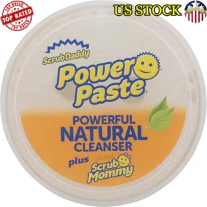 Natural Multi Surface Cleaning Paste W/ Dual-Sided Scrubber Great Tough Debris - Picture 1 of 4