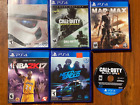 PS4 Zestaw 6 gier Call of Duty (2) , Mad Max, NBA 2K17, Star Wars Battlefront