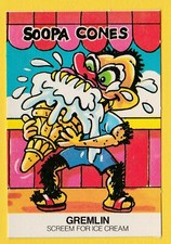 Unusually Funny Factory Holiday Spirits - UK Trade Trading card #2 Gremlin