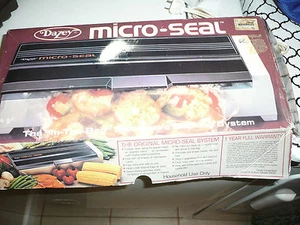 VINTAGE MICRO SEAL LEBENSMITTELSPARER MIT TASCHE ANLEITUNG ORIGINAL BOX ANGEBOT KLEIN - Bild 1 von 2