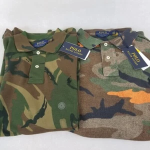 Neu Polo Ralph Lauren Herren Classics-Fit grün tarnfarben kurzärmliges Shirt 0018 - Bild 1 von 7