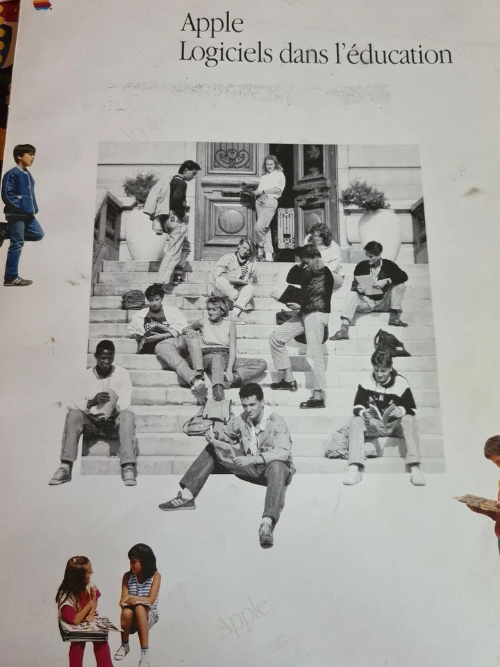 Livret Apple Des Annees 1980 Logiciels Dans L Education - Photo 1/4