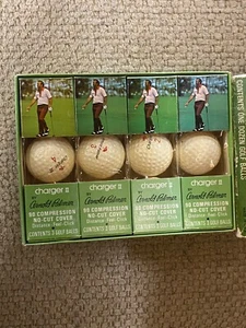 NEW 4 SLEEVES OF 3 ARNOLD PALMER CHARGER II GOLF BALLS VINTAGE - Picture 1 of 5