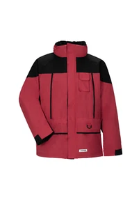 Planam Twister Winterjacke Parka wasserdicht 3-in-1-Jacke rot schwarz Größe XL - Bild 1 von 6
