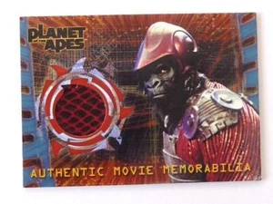 Planet of the Apes 2001 Gorilla Warrior Costume Chase Trading Card Tim Burton - Picture 1 of 1