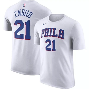 Joel Embiid Philadelphia 76ers Men's Nike 100% Cotton Tee SIZE XXL - NWT! - Picture 1 of 3