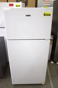 Hotpoint HPS16BTNRWW 28" White 15.6 Cu. Ft. Top-Freezer Refrigerator NOB #150707 - Picture 1 of 10