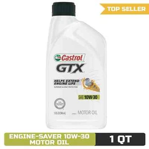 Castrol GTX 10W-30 Conventional Motor Oil, 1 Quart - Picture 1 of 14