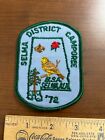 BSA 1972 Selma District Camporee Boy Scout Patch